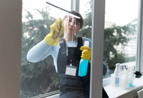 Nettoyage de vitres intérieures et extérieures à Rainneville